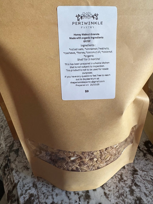 Organic Honey Walnut Granola