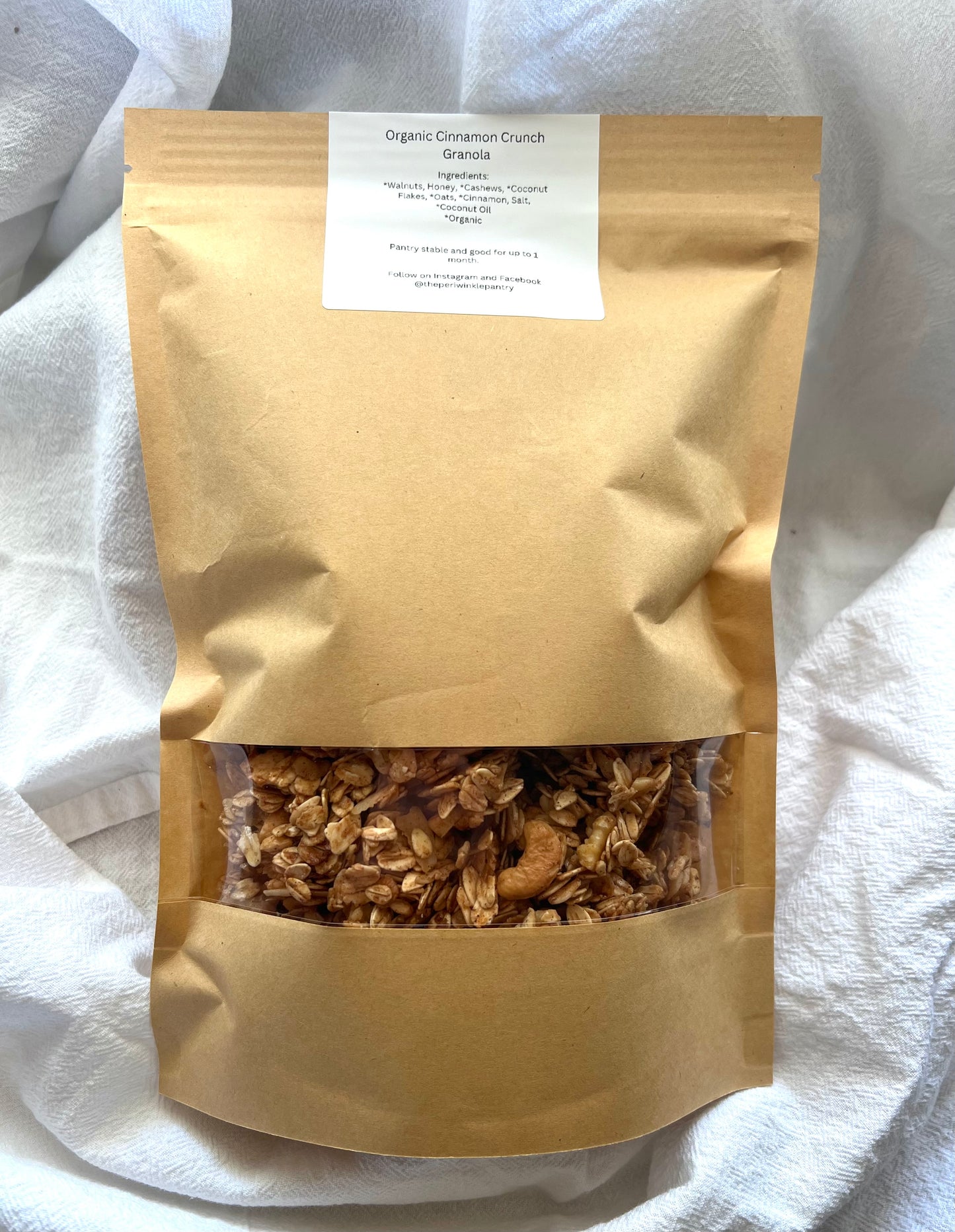 Organic Cinnamon Crunch Granola