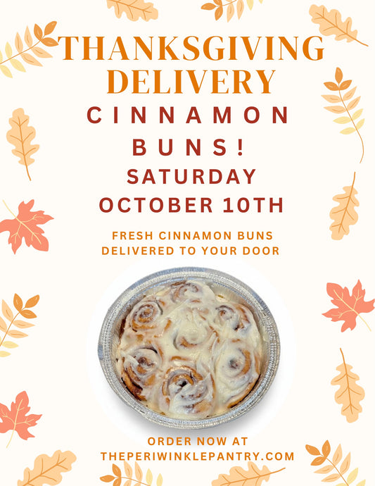 Thanksgiving Cinnamon Buns