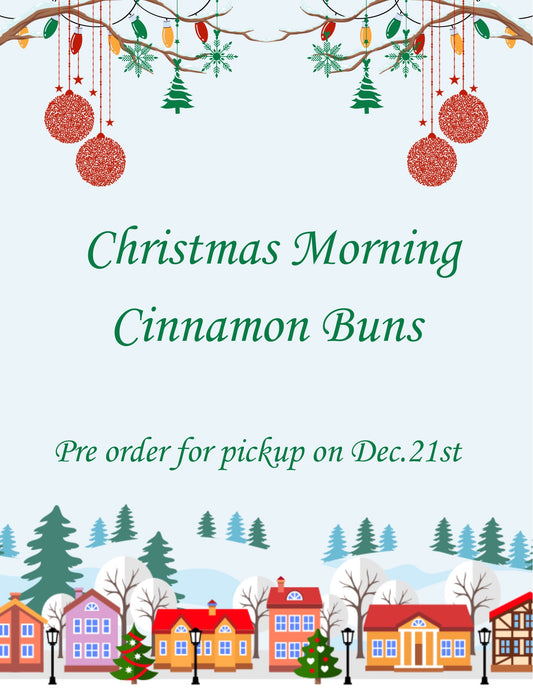 Christmas Morning Cinnamon Buns